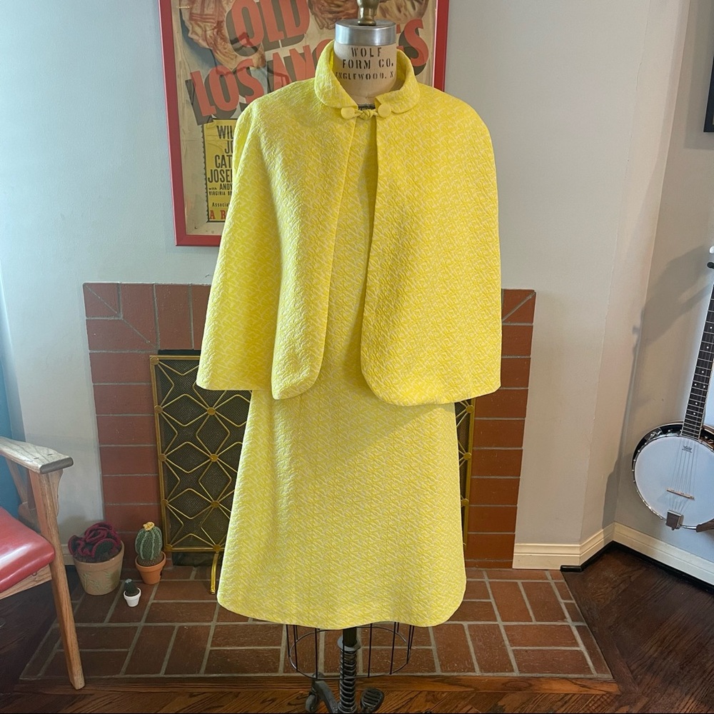 1960’s Shift Dress with Cape